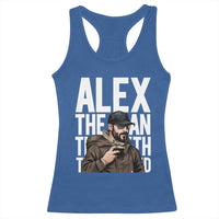 Alex Pretti Racerback Tank Top Alex The Man The Myth The Legend Vintage Gift