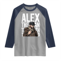 Alex Pretti Raglan Shirt Alex The Man The Myth The Legend Vintage Gift