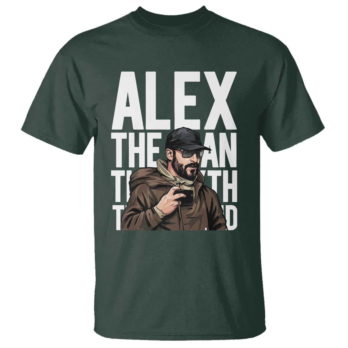 Alex Pretti T Shirt Alex The Man The Myth The Legend Vintage Gift