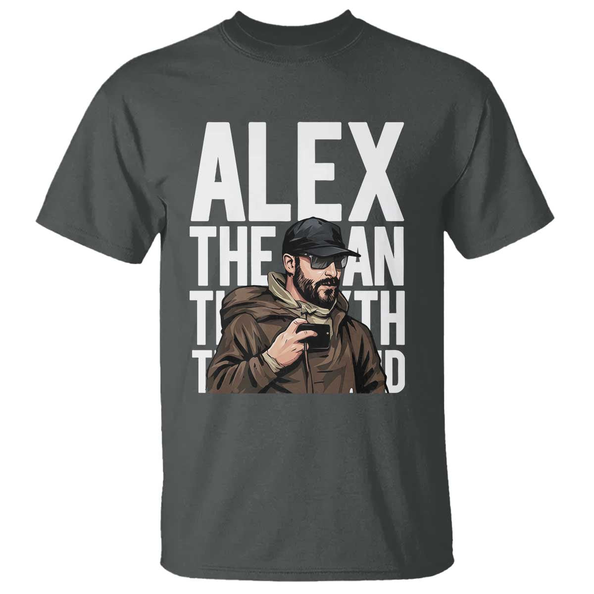 Alex Pretti T Shirt Alex The Man The Myth The Legend Vintage Gift