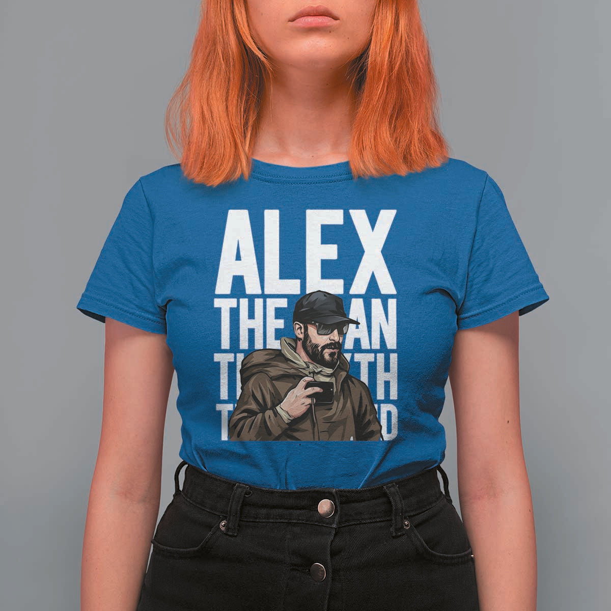Alex Pretti T Shirt For Women Alex The Man The Myth The Legend Vintage Gift