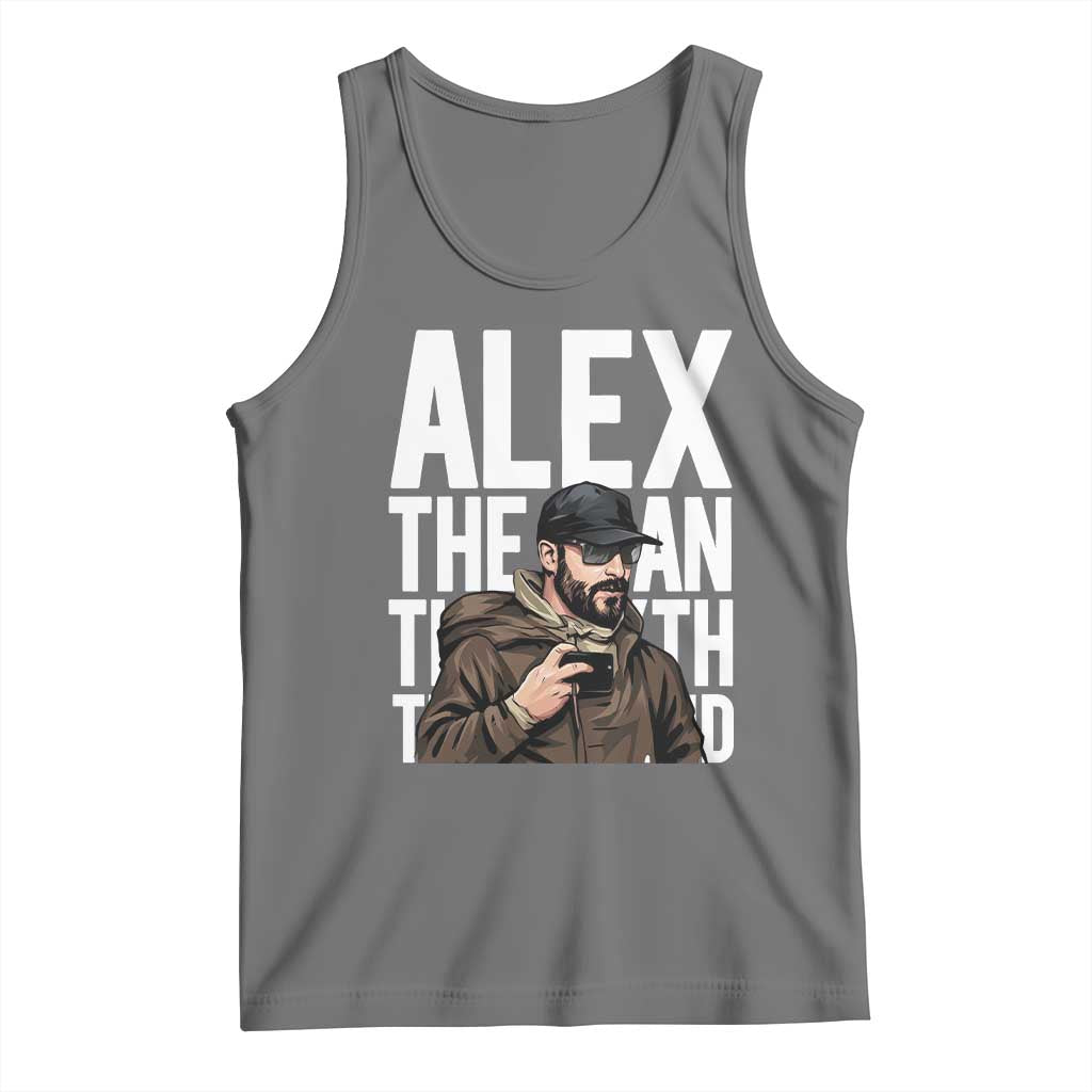Alex Pretti Tank Top Alex The Man The Myth The Legend Vintage Gift