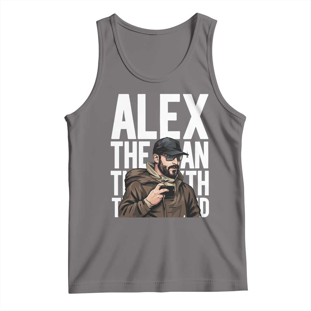 Alex Pretti Tank Top Alex The Man The Myth The Legend Vintage Gift