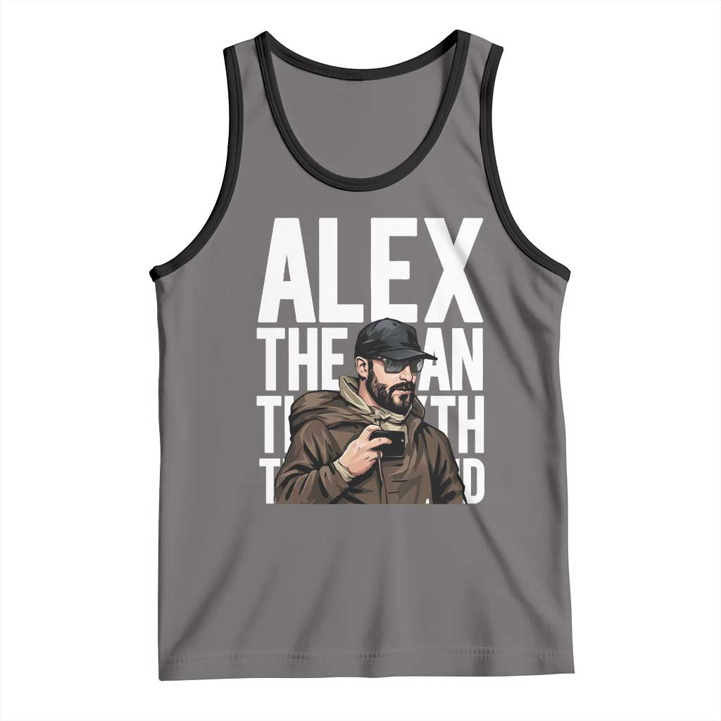 Alex Pretti Tank Top Alex The Man The Myth The Legend Vintage Gift