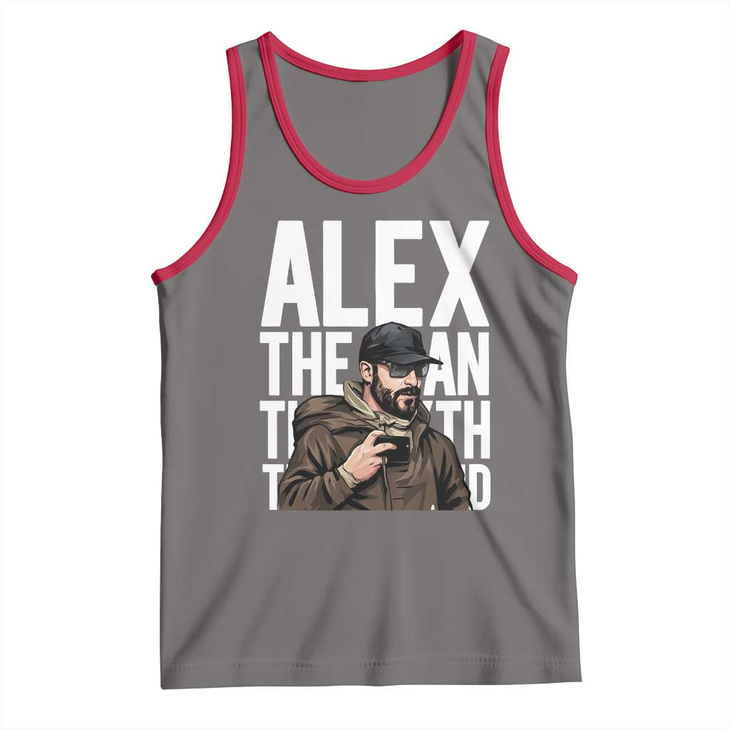 Alex Pretti Tank Top Alex The Man The Myth The Legend Vintage Gift