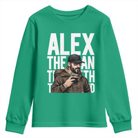 Alex Pretti Youth Sweatshirt Alex The Man The Myth The Legend Vintage Gift