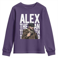 Alex Pretti Youth Sweatshirt Alex The Man The Myth The Legend Vintage Gift