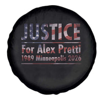 Justice For Alex Pretti Spare Tire Cover Minneapolis MN Tribute Gift