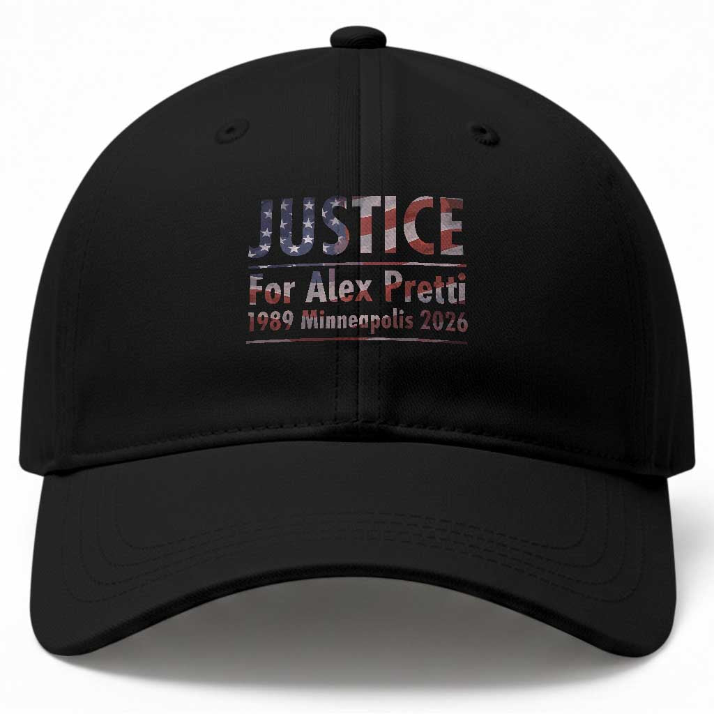 Justice For Alex Pretti Baseball Cap Minneapolis MN Tribute Gift