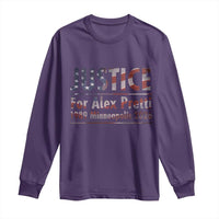 Justice For Alex Pretti Long Sleeve Shirt Minneapolis MN Tribute Gift