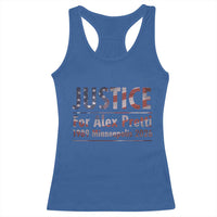 Justice For Alex Pretti Racerback Tank Top Minneapolis MN Tribute Gift