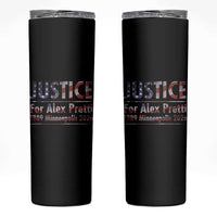 Justice For Alex Pretti Skinny Tumbler Minneapolis MN Tribute Gift