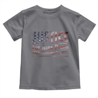 Justice For Alex Pretti Toddler T Shirt Minneapolis MN Tribute Gift