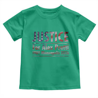 Justice For Alex Pretti Toddler T Shirt Minneapolis MN Tribute Gift