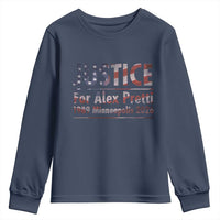 Justice For Alex Pretti Youth Sweatshirt Minneapolis MN Tribute Gift