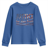 Justice For Alex Pretti Youth Sweatshirt Minneapolis MN Tribute Gift