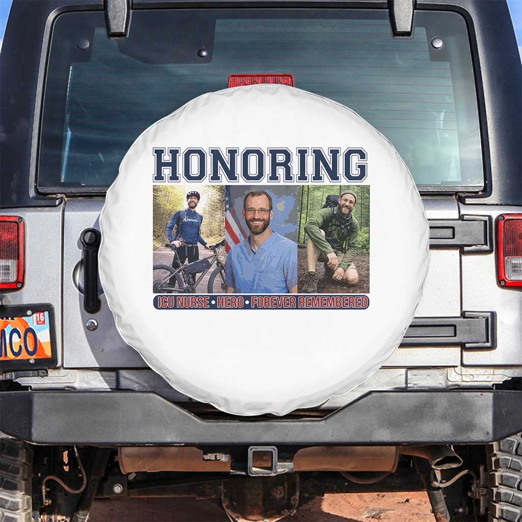 Honoring Alex Pretti Memorial Spare Tire Cover ICU Nurse Hero Tribute Minneapolis