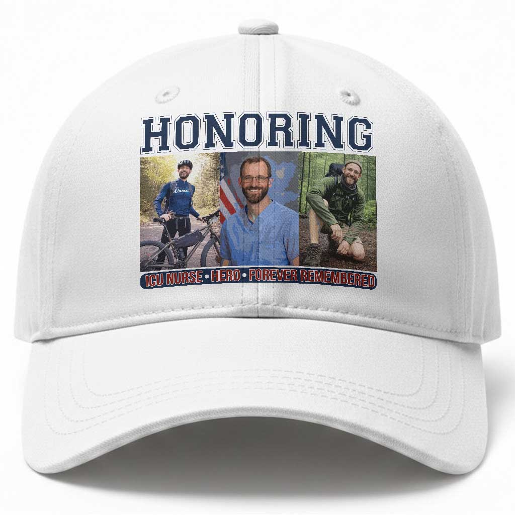 Honoring Alex Pretti Memorial Baseball Cap ICU Nurse Hero Tribute Minneapolis