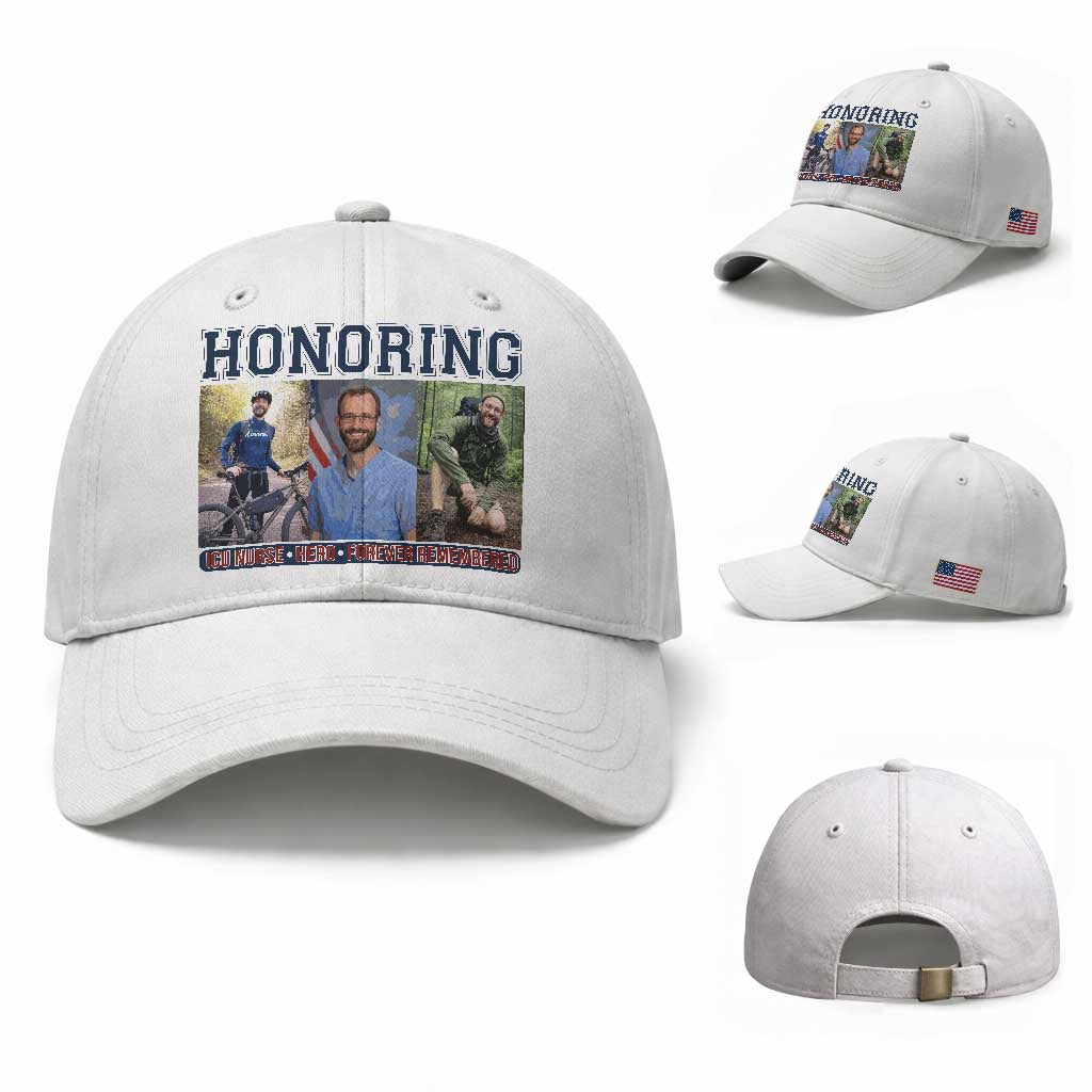 Honoring Alex Pretti Memorial Baseball Cap ICU Nurse Hero Tribute Minneapolis