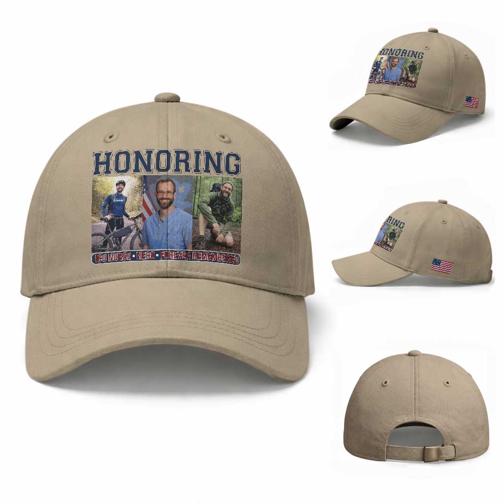 Honoring Alex Pretti Memorial Baseball Cap ICU Nurse Hero Tribute Minneapolis