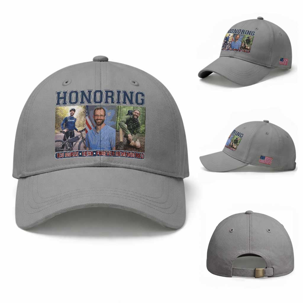 Honoring Alex Pretti Memorial Baseball Cap ICU Nurse Hero Tribute Minneapolis
