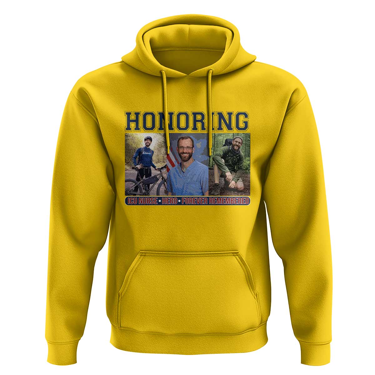 Honoring Alex Pretti Memorial Hoodie ICU Nurse Hero Tribute Minneapolis