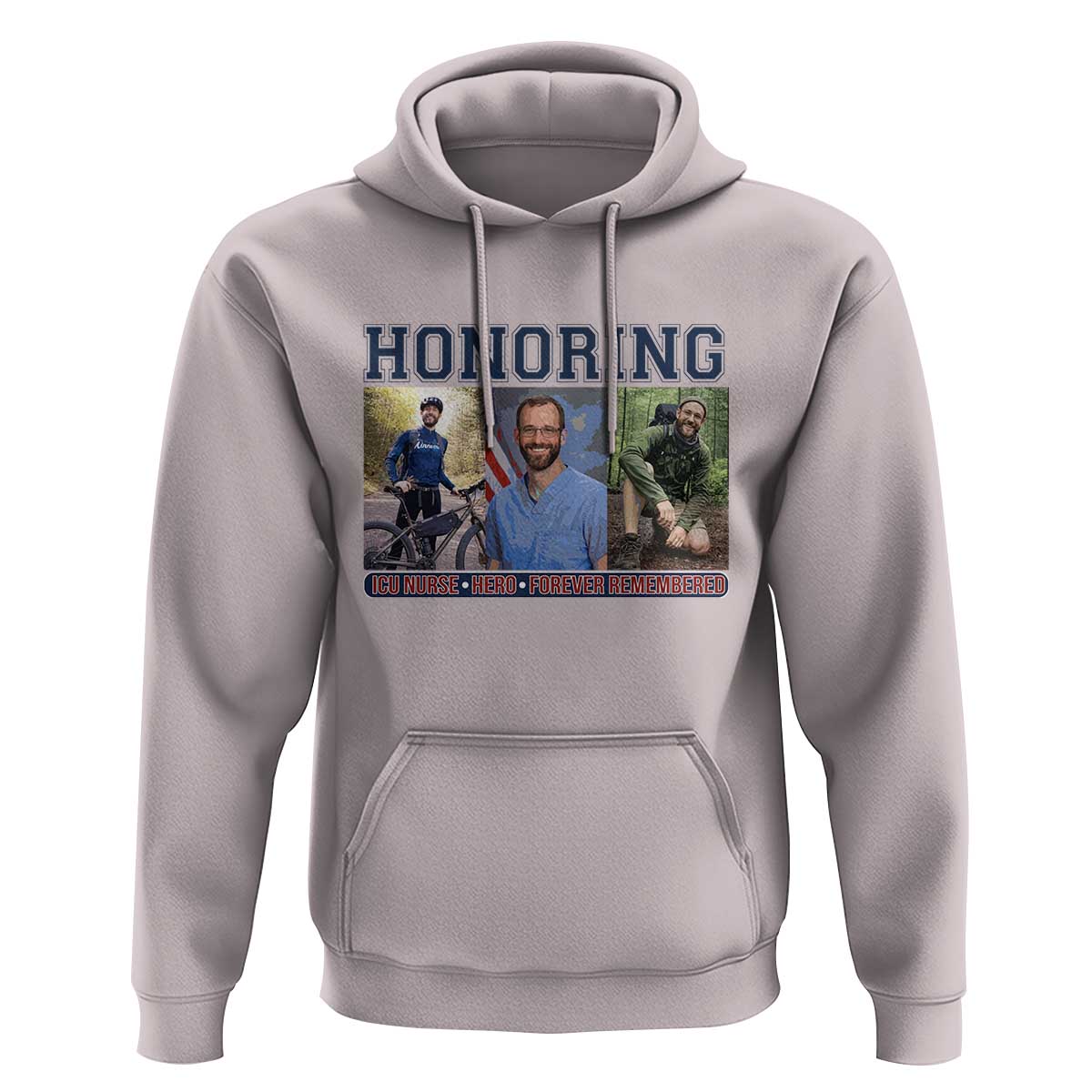 Honoring Alex Pretti Memorial Hoodie ICU Nurse Hero Tribute Minneapolis