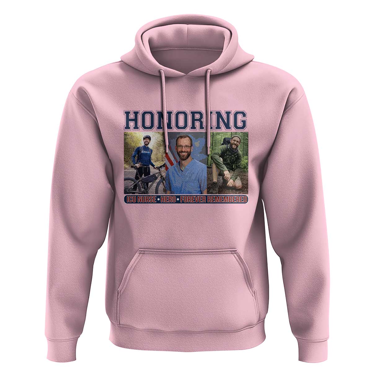 Honoring Alex Pretti Memorial Hoodie ICU Nurse Hero Tribute Minneapolis