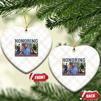 Honoring Alex Pretti Memorial Ceramic Ornament ICU Nurse Hero Tribute Minneapolis