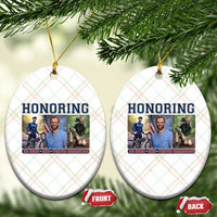 Honoring Alex Pretti Memorial Ceramic Ornament ICU Nurse Hero Tribute Minneapolis