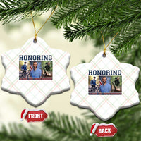Honoring Alex Pretti Memorial Ceramic Ornament ICU Nurse Hero Tribute Minneapolis