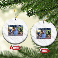 Honoring Alex Pretti Memorial Ceramic Ornament ICU Nurse Hero Tribute Minneapolis