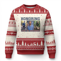 Honoring Alex Pretti Memorial Ugly Christmas Sweater ICU Nurse Hero Tribute Minneapolis