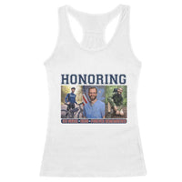Honoring Alex Pretti Memorial Racerback Tank Top ICU Nurse Hero Tribute Minneapolis