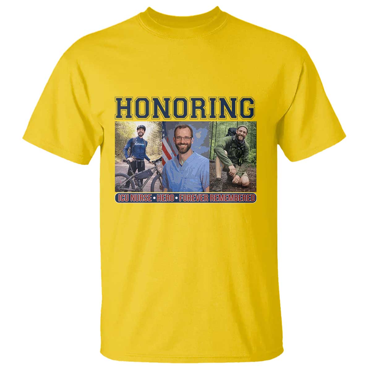 Honoring Alex Pretti Memorial T Shirt ICU Nurse Hero Tribute Minneapolis