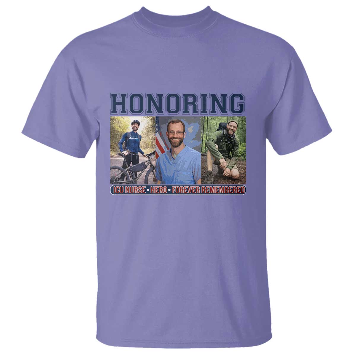 Honoring Alex Pretti Memorial T Shirt ICU Nurse Hero Tribute Minneapolis