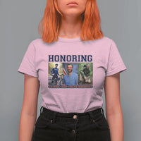 Honoring Alex Pretti Memorial T Shirt For Women ICU Nurse Hero Tribute Minneapolis