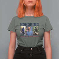 Honoring Alex Pretti Memorial T Shirt For Women ICU Nurse Hero Tribute Minneapolis