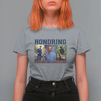 Honoring Alex Pretti Memorial T Shirt For Women ICU Nurse Hero Tribute Minneapolis
