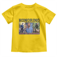 Honoring Alex Pretti Memorial Toddler T Shirt ICU Nurse Hero Tribute Minneapolis