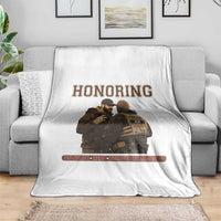 Honoring Alex Pretti ICU Nurse Tribute Support Gift Throw Blanket