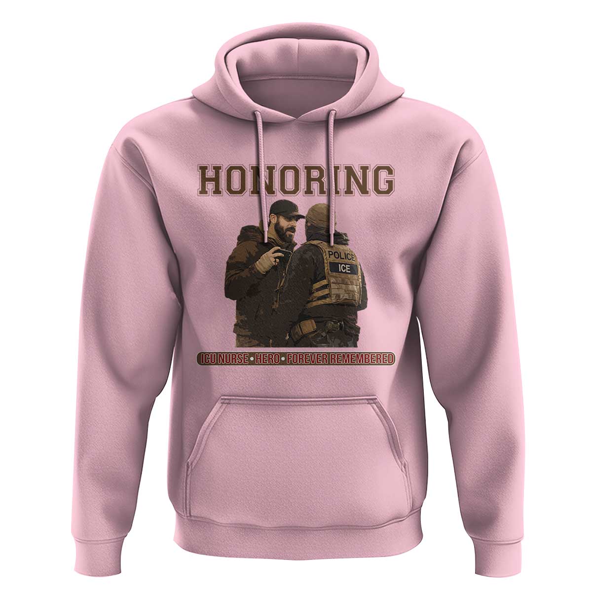 Honoring Alex Pretti ICU Nurse Tribute Support Gift Hoodie