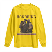 Honoring Alex Pretti ICU Nurse Tribute Support Gift Long Sleeve Shirt