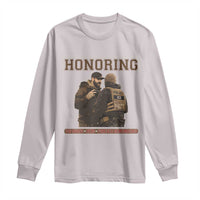 Honoring Alex Pretti ICU Nurse Tribute Support Gift Long Sleeve Shirt