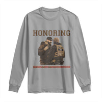 Honoring Alex Pretti ICU Nurse Tribute Support Gift Long Sleeve Shirt