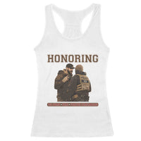 Honoring Alex Pretti ICU Nurse Tribute Support Gift Racerback Tank Top