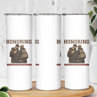 Honoring Alex Pretti ICU Nurse Tribute Support Gift Skinny Tumbler