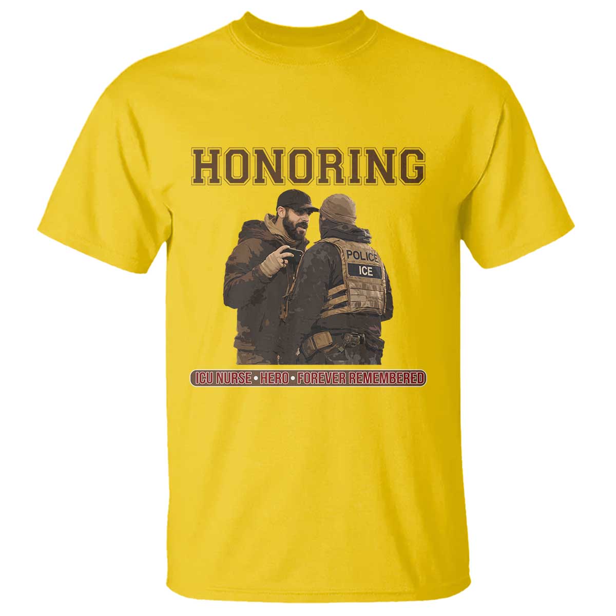 Honoring Alex Pretti ICU Nurse Tribute Support Gift T Shirt