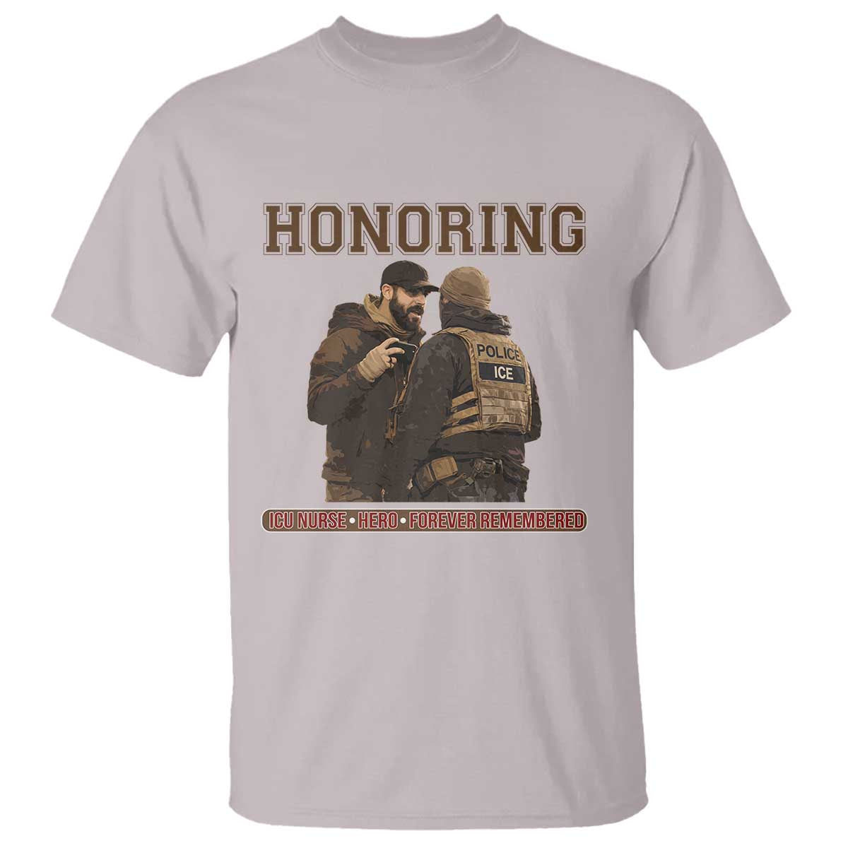 Honoring Alex Pretti ICU Nurse Tribute Support Gift T Shirt
