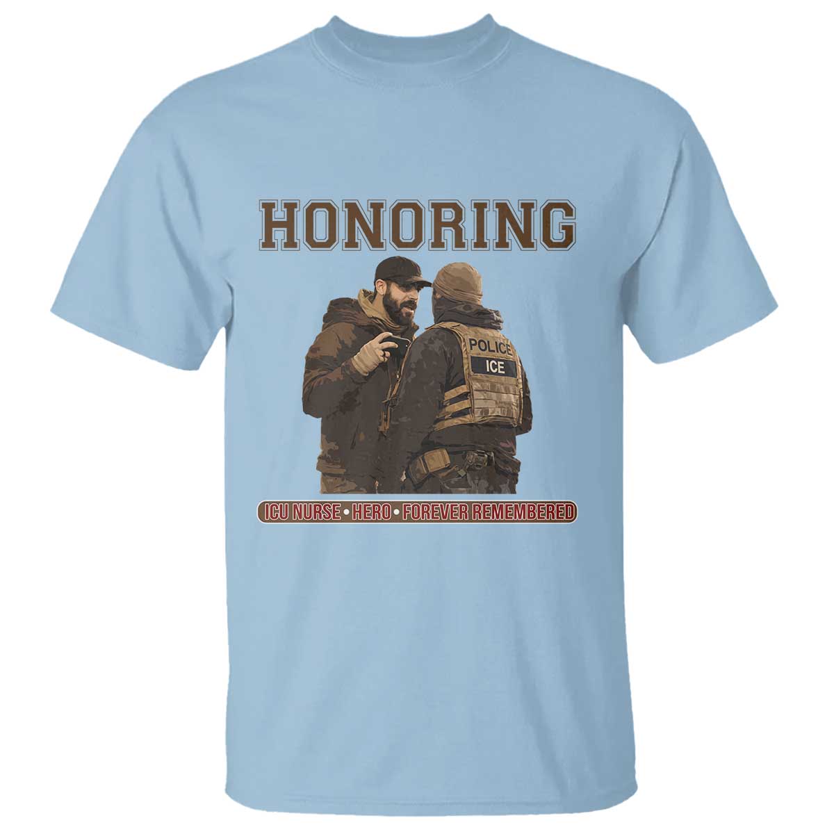 Honoring Alex Pretti ICU Nurse Tribute Support Gift T Shirt